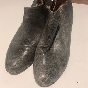 Dieppa Restrepo Lady Boots - Size 8 Crackle Black